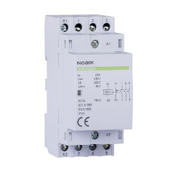 Poza cu Contactor modular Noark 25A 2 module 2NO+2NC 230V 102414