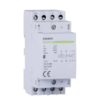Contactor modular Noark 25A 2 module 4NO 230V 102412