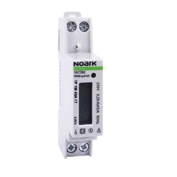 Contor energie Noark 32A 1P 1 modul IP50 1 tarif 107286