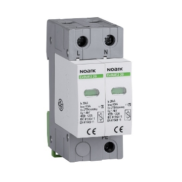 Descarcator Noark 2P 20kA 275VAC IP20 103351