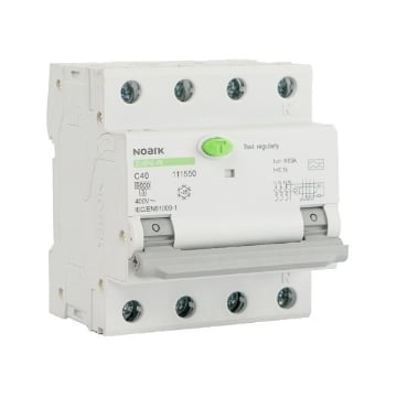 Intrerupator automat diferential Noark RCBO 3P+N 20A 6kA 30mA IP20 111515