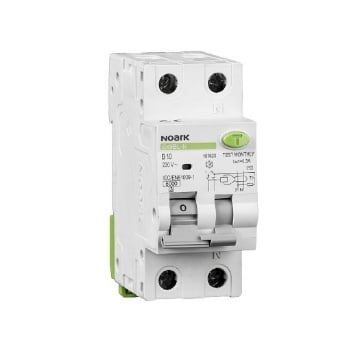 Intrerupator automat diferential Noark 1P+N 16A 6kA 30mA 230VAC IP20 107630