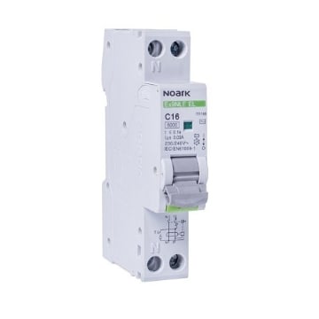 Intrerupator automat diferential Noark 1P+N 25A 6kA 30mA 230VAC IP20 111157