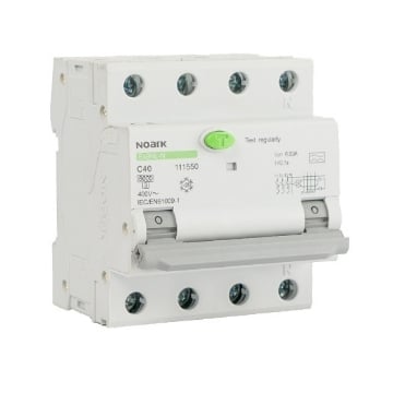 Intrerupator automat diferential Noark RCBO 3P+N 6A 6kA 30mA 400VAC IP20 111511