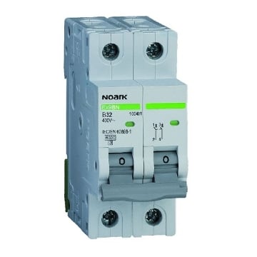 Intrerupator automat Noark 2P 16A 6kA 400VAC IP20 100128
