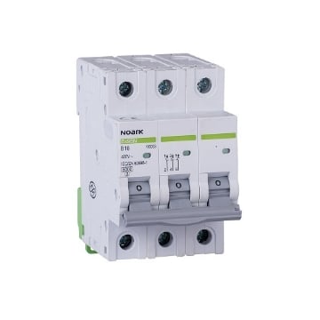 Siguranta automata Noark 3P 6A 6kA 400VAC IP20 100139