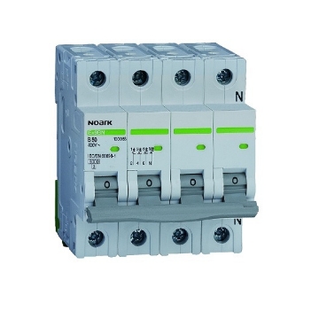Intrerupator automat Noark 3P+N 16A 6kA 400VAC IP20 100158