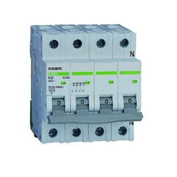 Intrerupator automat Noark 3P+N 63A 6kA 400VAC IP20 100164