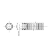 Tub Flexibil PVC Gewiss mediu negru 16mm DX15016R