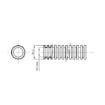 Tub Flexibil PVC Gewiss mediu negru 16mm DX15016R