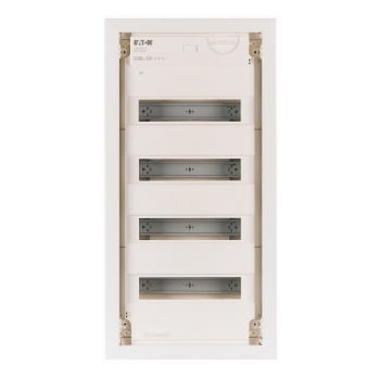 Tablou ingropat Eaton usa metalica 48 module IP30 alb 178820