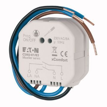 Actuator comutare Eaton XComfort 6A 230V IP20 CSAU-01/03
