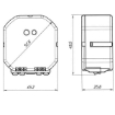 Actuator comutare Eaton XComfort 6A 230V IP20 CSAU-01/03