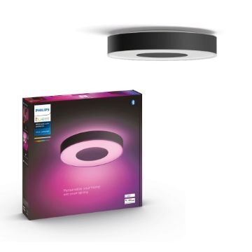 Imagine Plafoniera Philips Hue Infuse Black L White and Color Ambiance 4116430P9