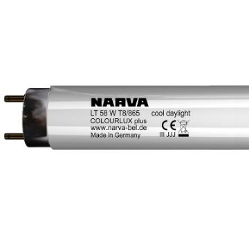Imagine Tub fluorescent Narva T8 58W/865 COLOURLUX plus, 4014501041598