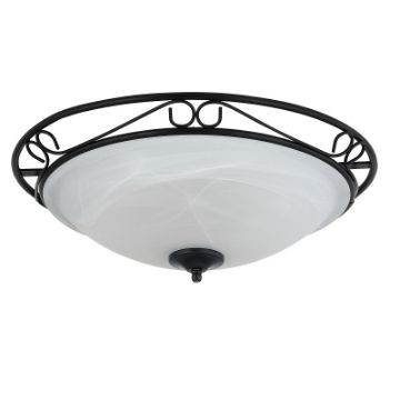 Plafoniera bucatarie Rabalux Athen Black-White 3723
