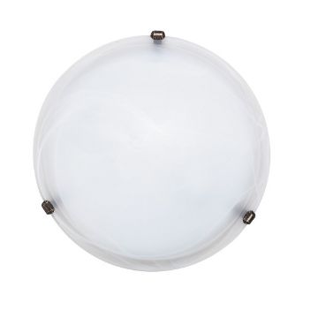 Plafoniera bucatarie Rabalux Alabastro Alb-Bronze 3303