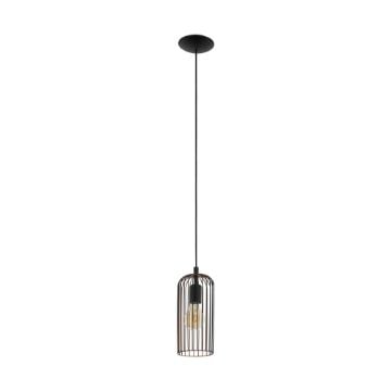 Pendul Eglo Roccamena Black-Copper 49644