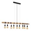 Lustra Eglo Townshend Black-Brown 49744