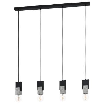 Lustra Eglo Lobatia Black-Gray 99532