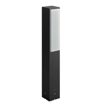 Stalp LED exterior Philips Stratosphere antracit 2x4.5W 500LM lumina calda PC01417