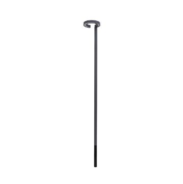 Stalp LED exterior Nowodvorski Pole 9185 aluminiu graphite