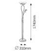 Lampadar iluminat decorativ interior Rabalux, gama GAmma, model 4078
