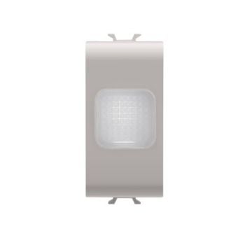 Lampa LED indicare Gewiss Chorus 1 modul Bej-Opal GW13621
