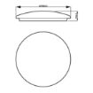 Plafoniera LED alba Philips Moire CL200 20W 2700k PC02623
