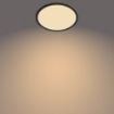Plafoniera LED neagra baie Philips Superslim CL550 Scene Switch 15W 2700k PC02634
