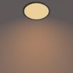 Plafoniera LED neagra baie Philips Superslim CL550 Scene Switch 15W 2700k PC02634