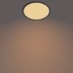 Plafoniera LED neagra baie Philips Superslim CL550 Scene Switch 18W 2700k PC02636