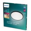 Plafoniera LED neagra Philips Superslim CL550 Scene Switch 22W 2700k PC02637