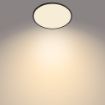 Plafoniera LED neagra Philips Superslim CL550 Scene Switch 22W 2700k PC02637