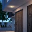 Plafoniera LED exterior alba Philips SuperSlim Scene Switch 15W 2700k IP54 PC02641
