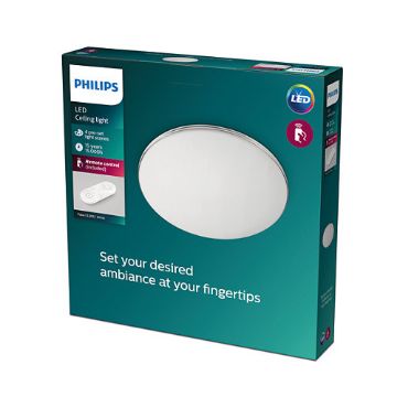 Imagine Plafoniera LED alba Philips Toba CL505 23W 2700-6500k PC02646