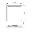 Panou LED alb Philips Touch CL560 Scene Switch 12W 2700k PC02651