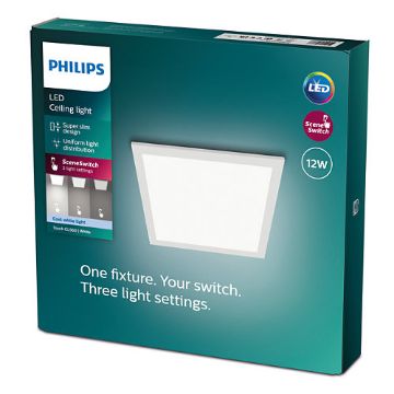 Panou LED alb Philips Touch CL560 Scene Switch 12W 4000k