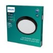 Plafoniera LED neagra Philips Magneos DL252 12W 2700k PC02663