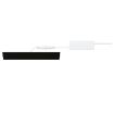 Plafoniera LED neagra Philips Magneos DL252 12W 2700k PC02668