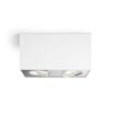Plafoniera LED alba Philips Box SELV 2x4.5W 2200-2700k PC02694