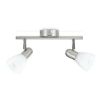 Plafoniera living Philips Burlap Chrome 2x40W PC02704
