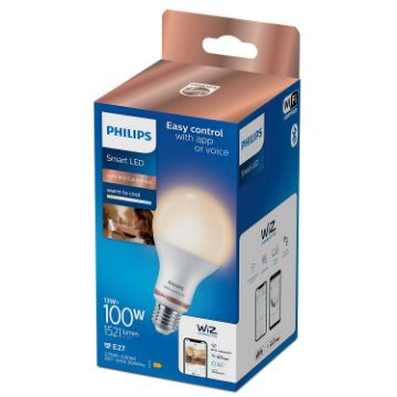 Bec LED Philips Smart E27 A67 13W 1521lm Tunable White