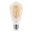 Bec LED Philips Smart Filament E27 ST64 7W 806lm Tunable White