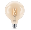 Bec LED Philips Smart Filament E27 G125 7W 806lm Tunable White