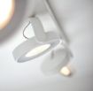 Plafoniera LED alba Philips Clockwork SELV 4x4.5W 2200-2700k PC02717