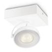 Plafoniera LED alba Philips Clockwork SELV 4.5W 2700k PC02719