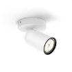 Plafoniera spot alba Philips Pongee 5.5W GU10 PC02737