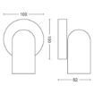 Plafoniera spot alba Philips Pongee 5.5W GU10 PC02737