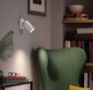 Plafoniera spot alba Philips Pongee 5.5W GU10 PC02737